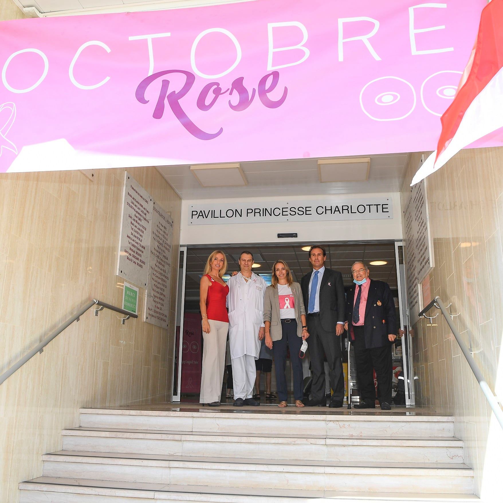 Princess Grace Hospital Centre receives a generous donation for Pink October